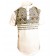 chemise homme tissus et pagne wooding noir-jaune manche courte