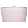 pochette dorée avec des perles