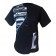 chemise homme noir melangé a du pagne wooding manche courte