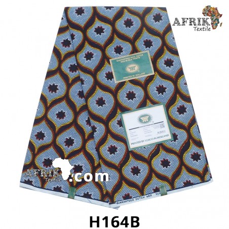 WAX Hollandais Vlisco H164B 6 yards 100% coton - Congrès