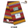 WAX Hollandais Vlisco H166B 6 yards 100% coton -