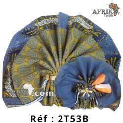 qualité Chiganvy création 2 tons53B,  100% coton 6 yards