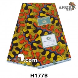 WAX Hollandais Vlisco H177B 6 yards 100% coton -