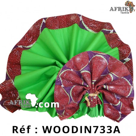 Pagne Woodin 733A création 2 tons  4 yards
