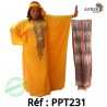 Boubou dame 2tons (kita et tissu) ppt231