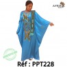 Boubou dame 2tons (kita et tissu) ppt228