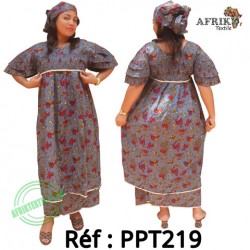 Ensembles -gris-219-pagne chiganvy 100% coton