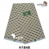 WAX Hollandais Vlisco H184B 6 yards 100% coton -