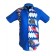 Chemise  tissu avec pagne woodin manche courte blanc,bleu,rouge