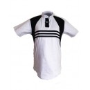 Chemise  tissu model sport manche courte blanc,noir