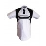 Chemise  tissu model sport manche courte blanc,noir