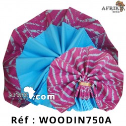 Pagne Woodin 750A création 2 tons  4 yards