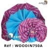 Pagne Woodin 750A création 2 tons  4 yards