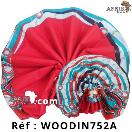 Pagne Woodin 752A création 2 tons  4 yards