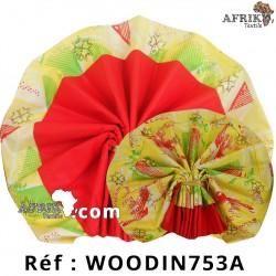 Pagne Woodin 753A création 2 tons  4 yards