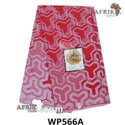 Pagne Uniwax Print 566A, 6 yards coton