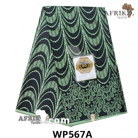 Pagne Uniwax Print 567A, 6 yards coton