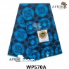 Pagne Uniwax Print 570A, 6 yards coton