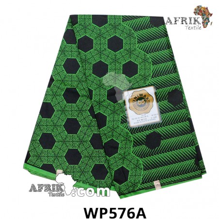 Pagne Uniwax Print 576A, 6 yards coton