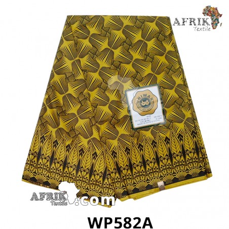 Pagne Uniwax Print 582A, 6 yards coton