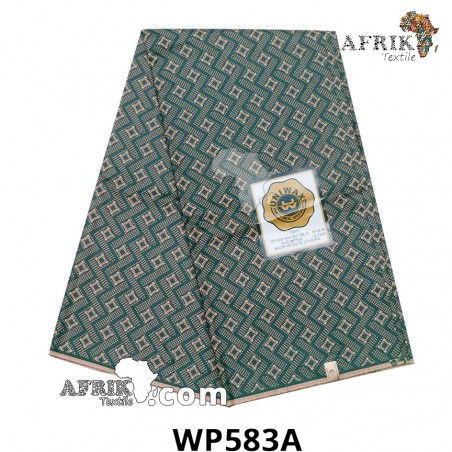 Pagne Uniwax Print 583A, 6 yards coton