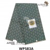 Pagne Uniwax Print 583A, 6 yards coton