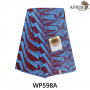Pagne Uniwax Print 598A, 6 yards coton