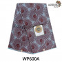 Pagne Uniwax Print 600A, 6 yards coton