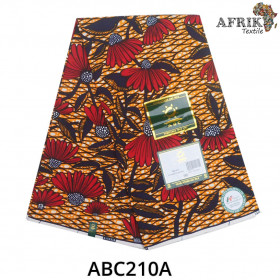 Pagne ABC210A - coton 6 yards