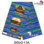 Pagne Excellence DOLO 11 - Indigo - coton 6 yards