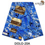 Pagne Excellence DOLO 20 - Indigo - coton 6 yards