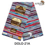 Pagne Excellence DOLO 21 - Indigo - coton 6 yards