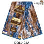 Pagne Excellence DOLO 23 - Indigo - coton 6 yards
