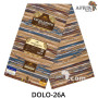 Pagne Excellence DOLO 26 - Indigo - coton 6 yards