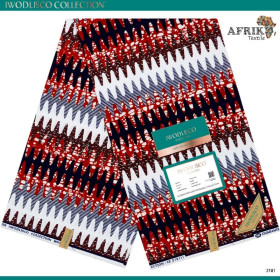 Pagne Hollantex 004B - Atchuê - coton 6 yards