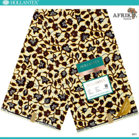 Pagne Hollantex 012B - Piment - coton 6 yards