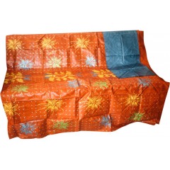 bazin riche de qualité supérieure.rouge -blanc 5métres