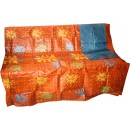 bazin riche de qualité supérieure.rouge -blanc 5métres