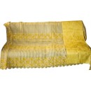 bazin riche de qualité supérieure.rouge -blanc 5métres