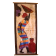 Tableau mural africain "maman balaye la cour"