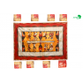 Nappe de table traditionnelle en batik "Maman en activité"