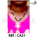 Collier artisanal "multi-colore" dorée avec des perles