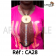 Collier artisanal "multi-colore" dorée avec des perles