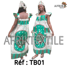 tenue africaine en batik 01