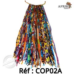 Collier en pagne n'zassa